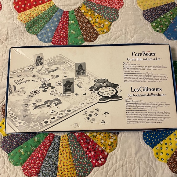 Vintage Care Bears ❤️🌈 On the Path to Care-a-Lot Board Game - Picture 2 of 8